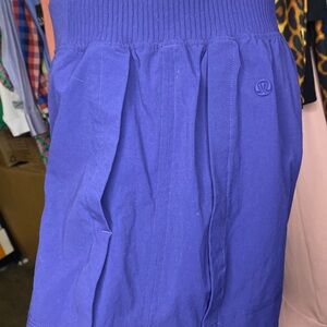Lululemon Athletica High Waist Purple Shorts